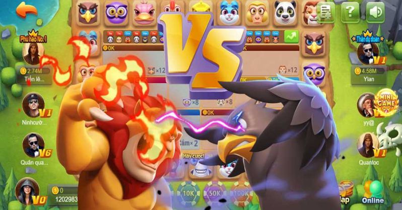 Phi cầm tẩu thú Sumvip - Siêu phẩm chơi hay thắng lớn