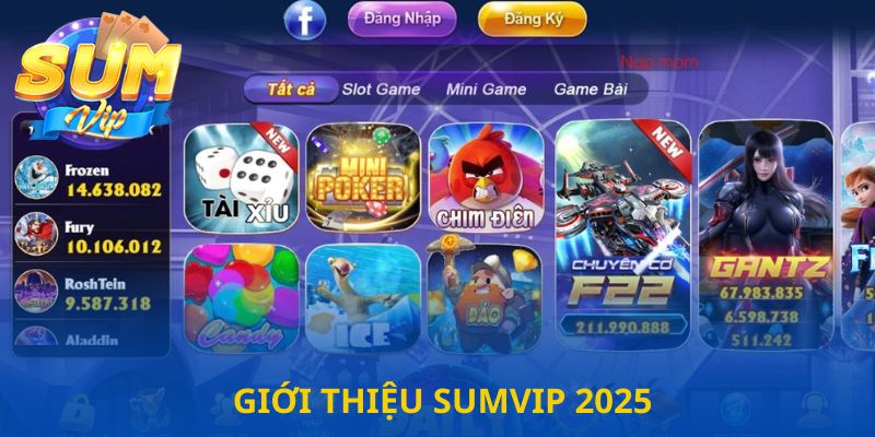 Giới thiệu Sumvip cổng game top 1 hiện nay
